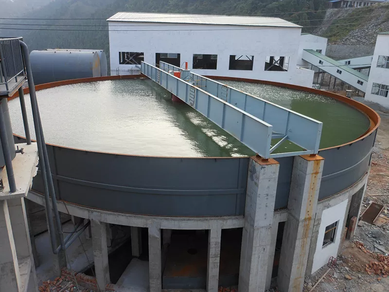 HYDRAULICUS pressura Center tradenda Thickener
