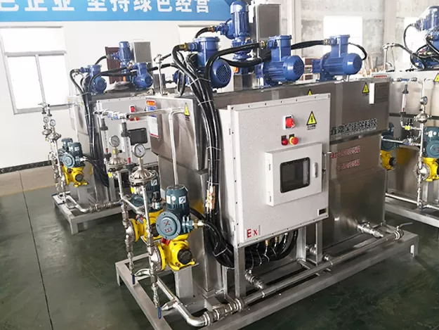 Numeri control dosing machine