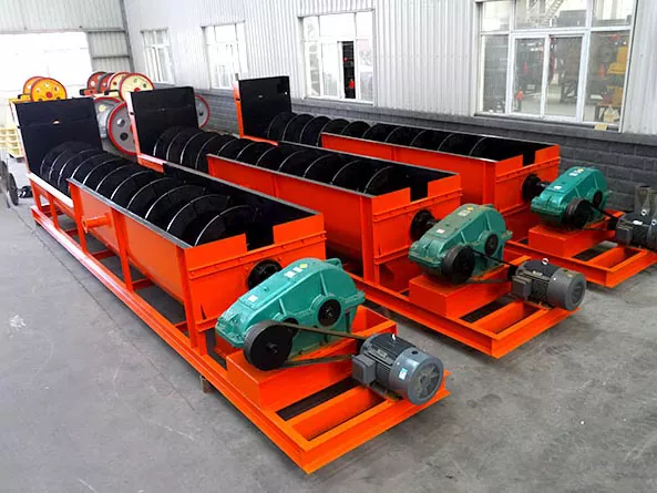 Striral harenae washer